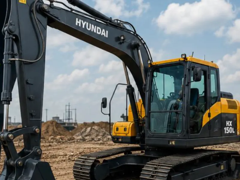 Escavadeira Hidráulica Hyundai HX 150L
